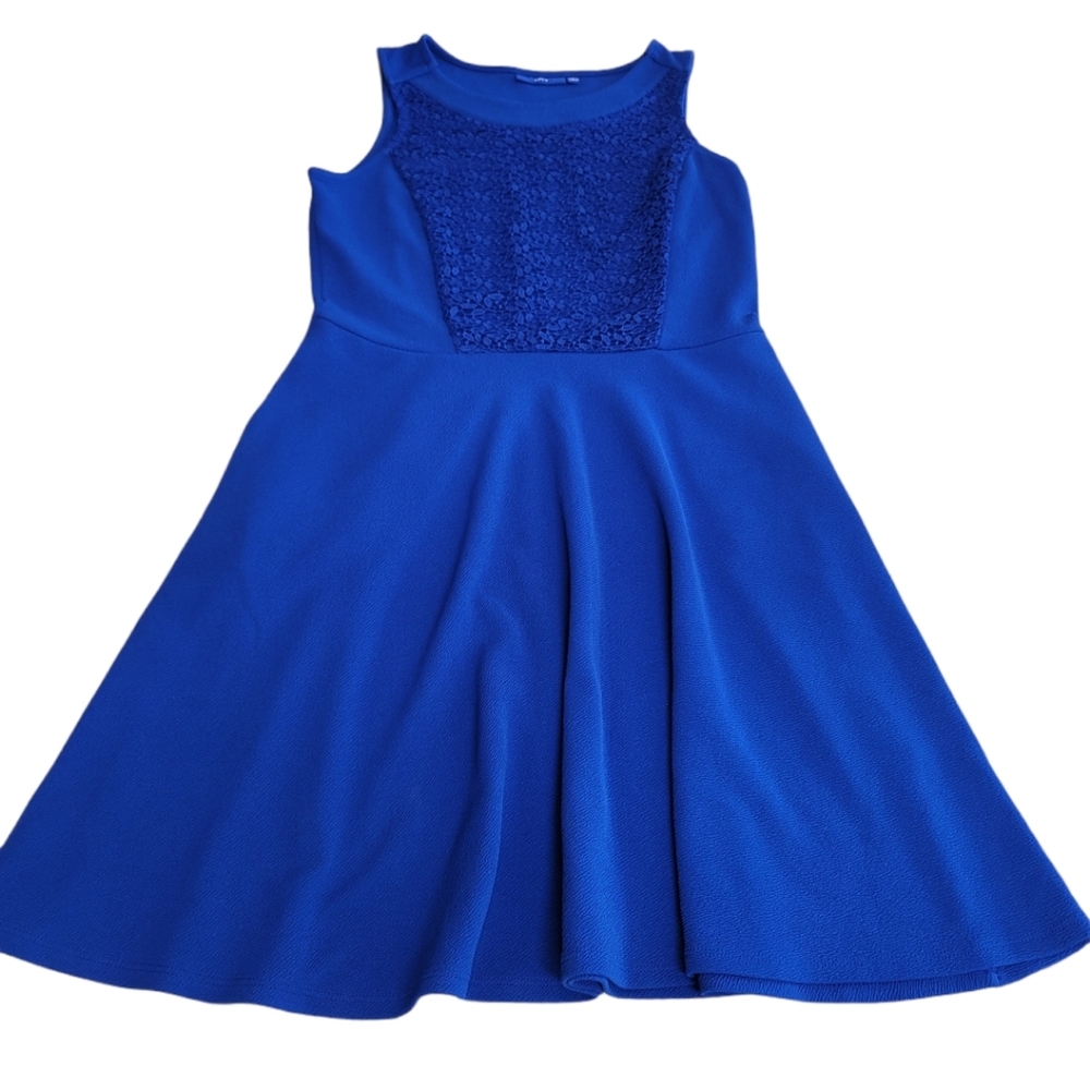 Apt. 9 Sleevesless Royal Blue Dress, Junior Medium - Picture 8 of 8